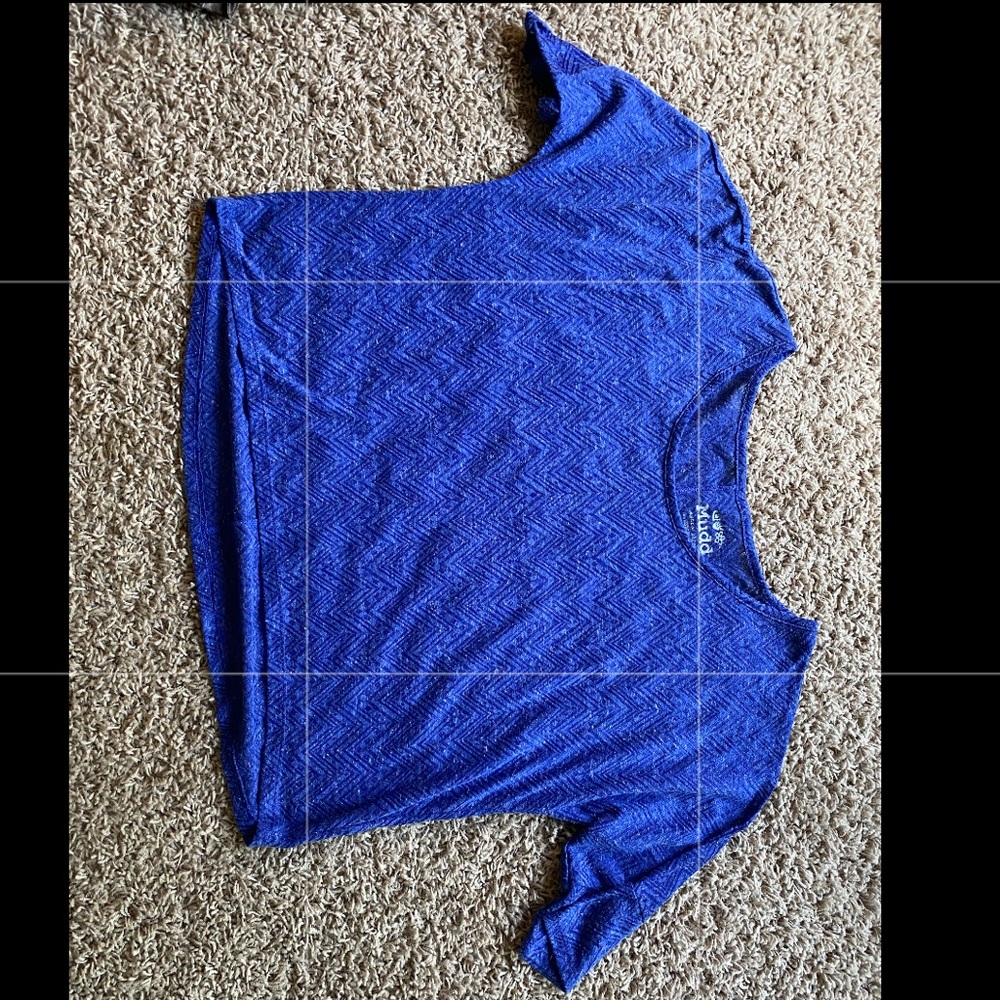 Blue shirt